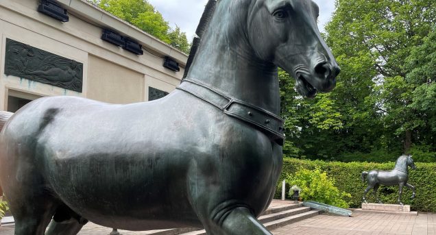Hästar_från kejsartidens Rom vid spegelsalen_2024